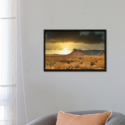 Western Landscape 1 Piece Wall Art on Canvas