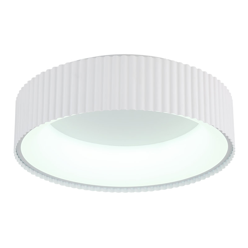 LED Flush Mount, White