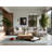 Soft Plush Farner Christmas Modern & Contemporary Abstract Area Rug in Green – White Binding-1133064876