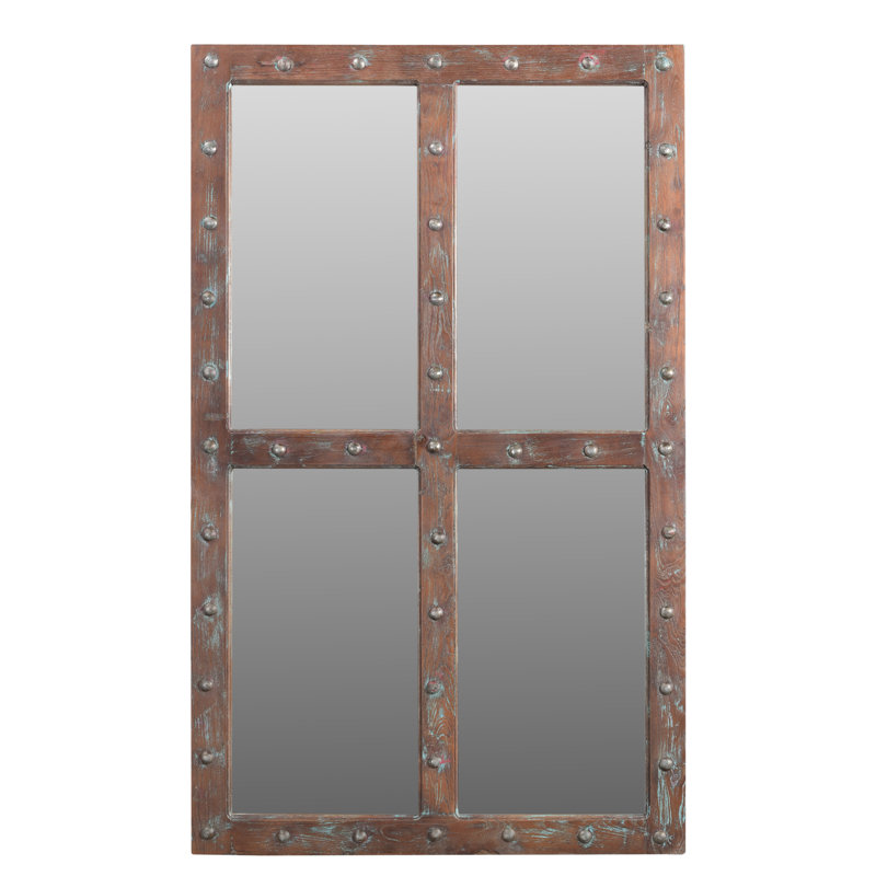 Miroir d'appoint 60 ", Blanc délavé