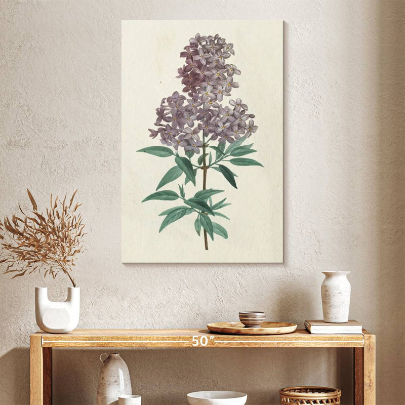 Victorian Garden Flowers III, H 39 po x l 26 po