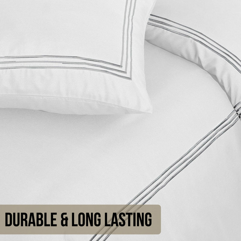 Machine Woven Sheet Set, White