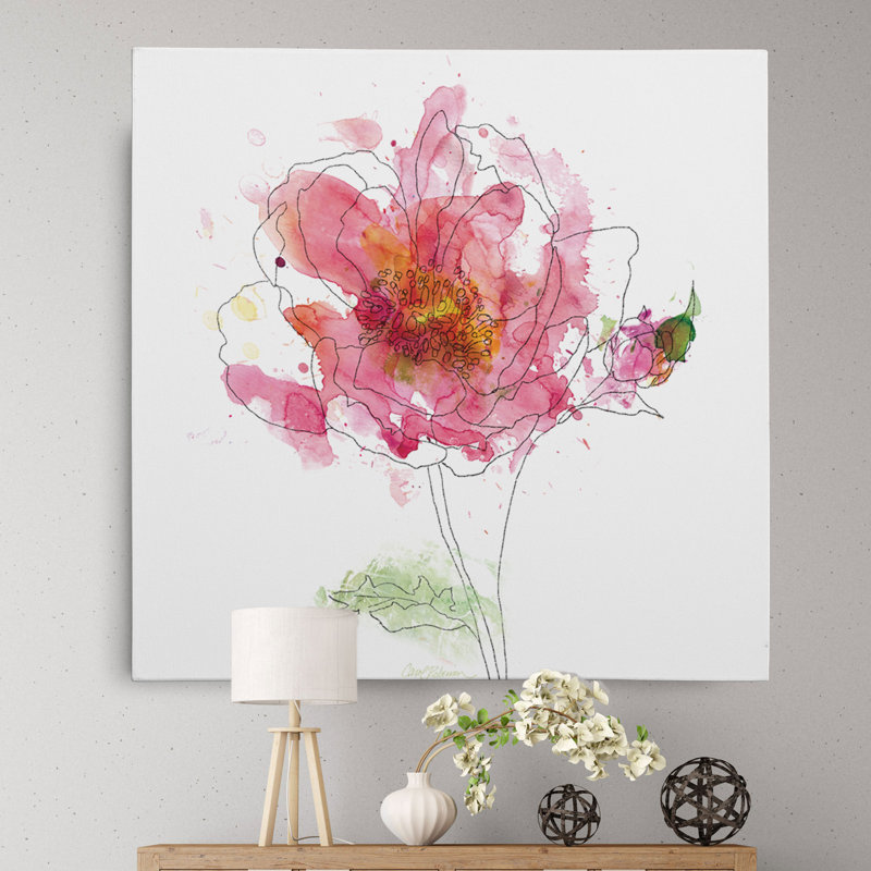 « simple study i » par carol robinson, reproduction d’art sur toile tendue, H 32 po x l 32 po x P 1,5 po