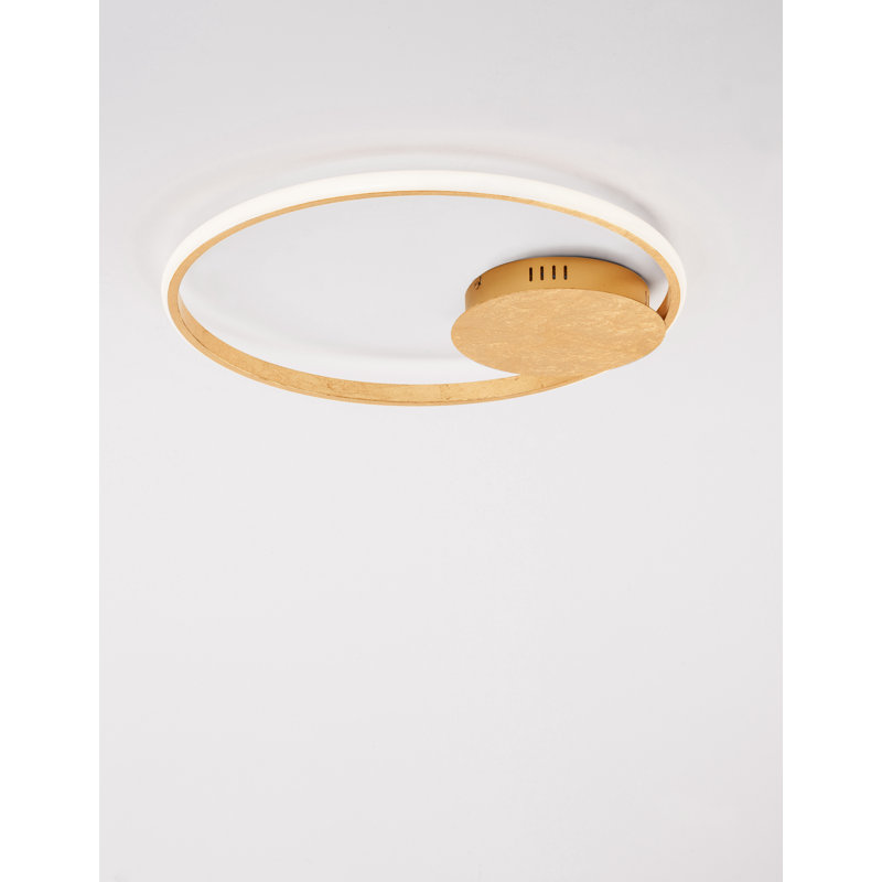 LED Flush Mount, Gold