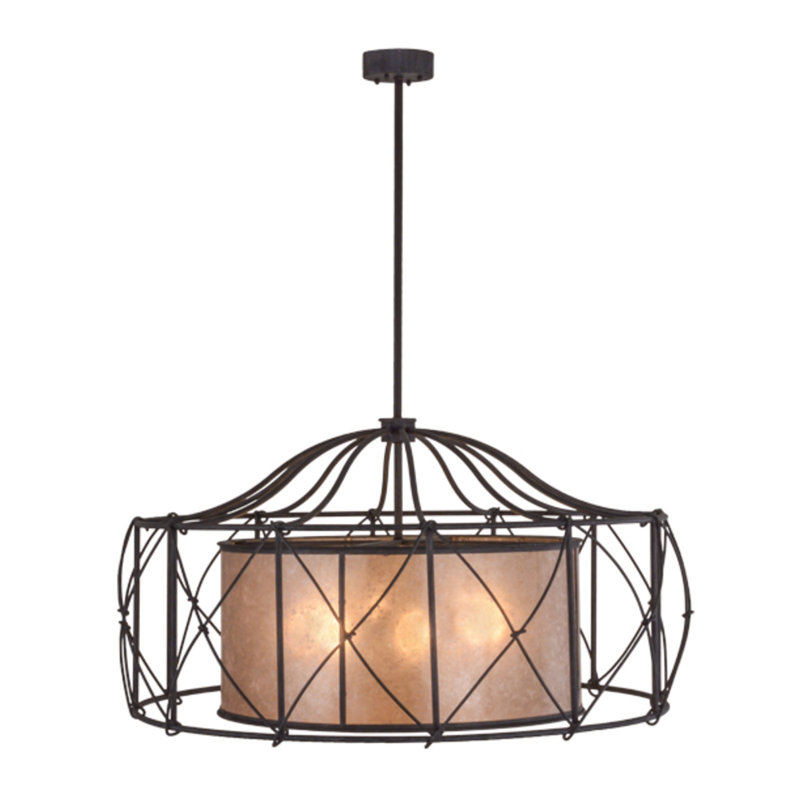 Lustre géométrique à 8 lumières Joll