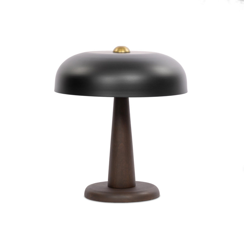 Lampe de table en bois massif TENNON