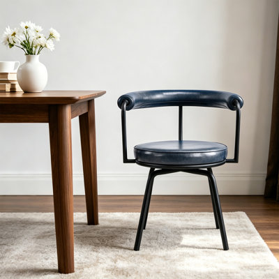 Chaise pivotante rembourrée en polyuréthane Abisan Bauhaus