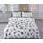 White/Dark Blue/Brown Animal Print