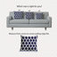 Housse et insert de coussin géométrique carré-915844820-821594151