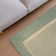 Leja Flatwoven Natural Green Indoor Outdoor Area Rug