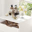 Coiffeuse 3 en 1 avec miroir rabattable et banc confortable