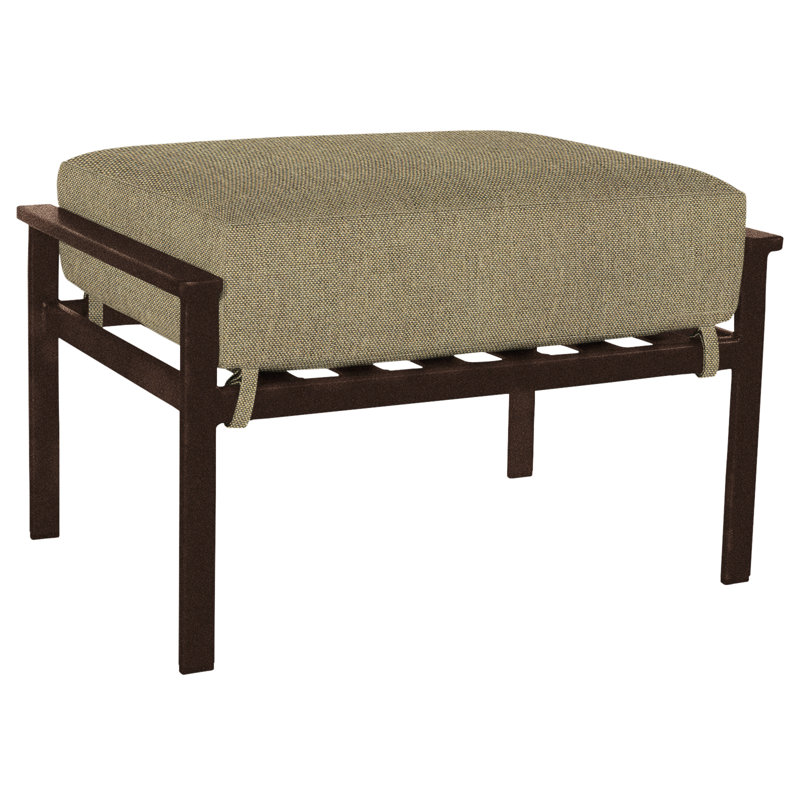 Marin Outdoor Ottoman, Copper Creek, Harris Stone