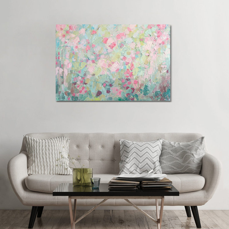 Dancing Sakura Tree- Gallery-Wrapped Canvas Giclée, 32" H x 48" W