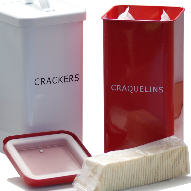 Pot de cuisine cracker, Blanc
