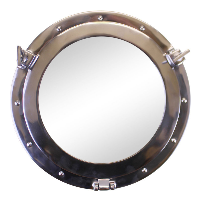 Leni Metal Flat Wall Mirror