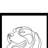 Happy Dog Line Art - Single Picture Frame Drawing Print