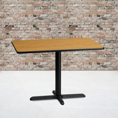 Laminate Table Top with Table Height Base