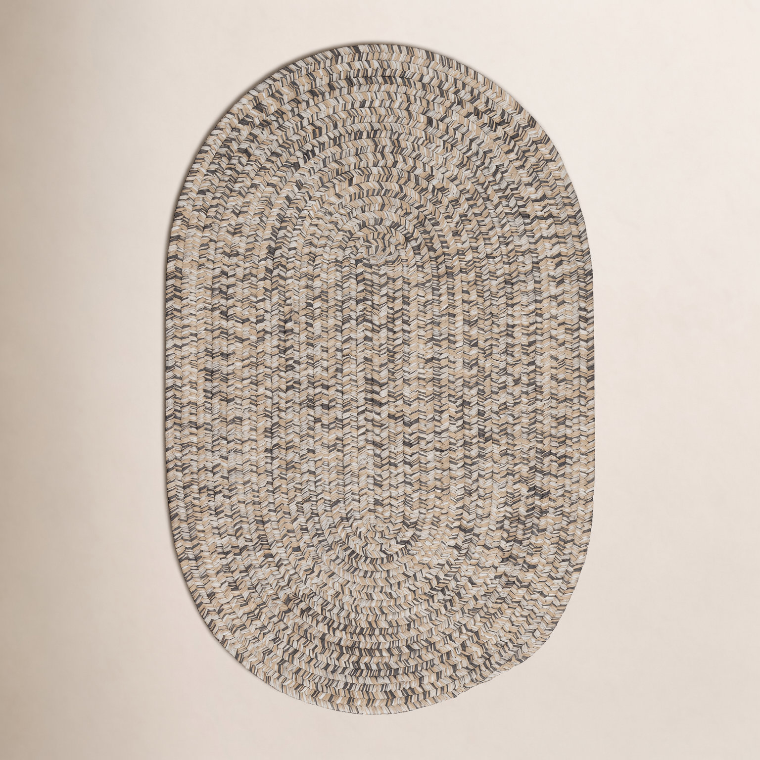 Laffite Tweed Handcrafted Braided Rug