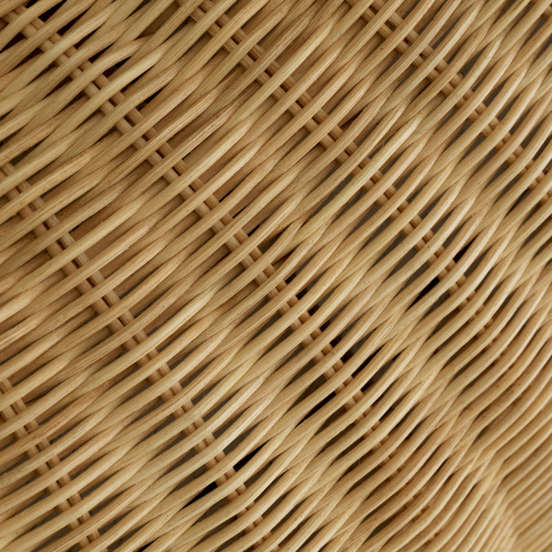 Idora Round Rattan Mirror