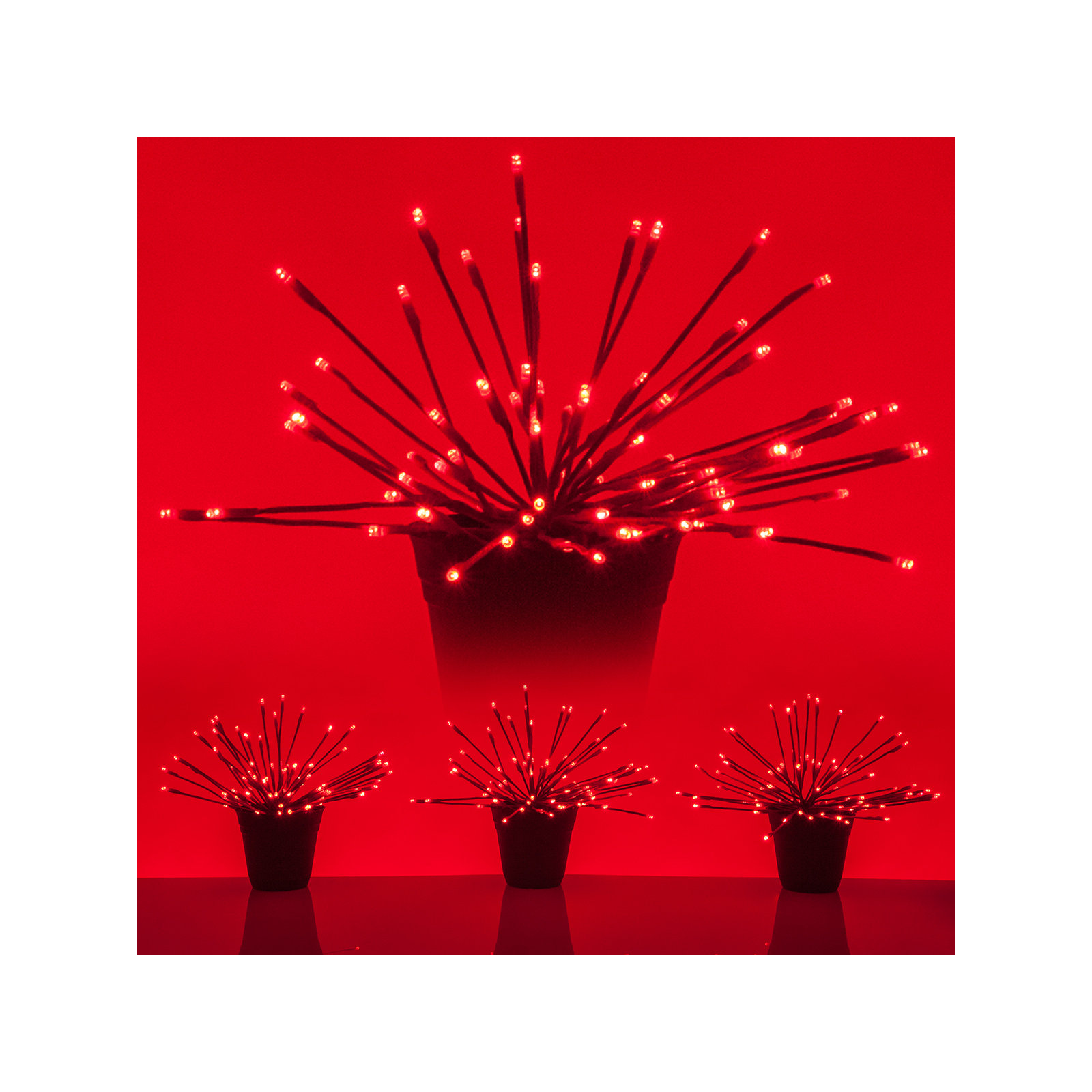 15'' LED Lighted Trees & Branches, Red