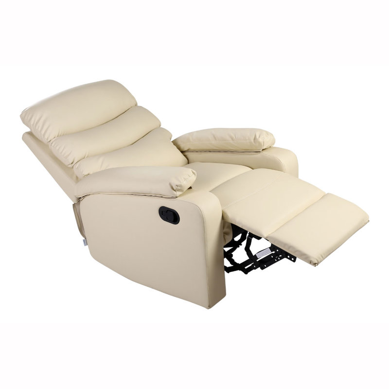 75cm Wide Standard Recliner, Cream