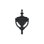 Deltana DK7356U15A Door Knocker; Victorian; Antique Nickel Finish