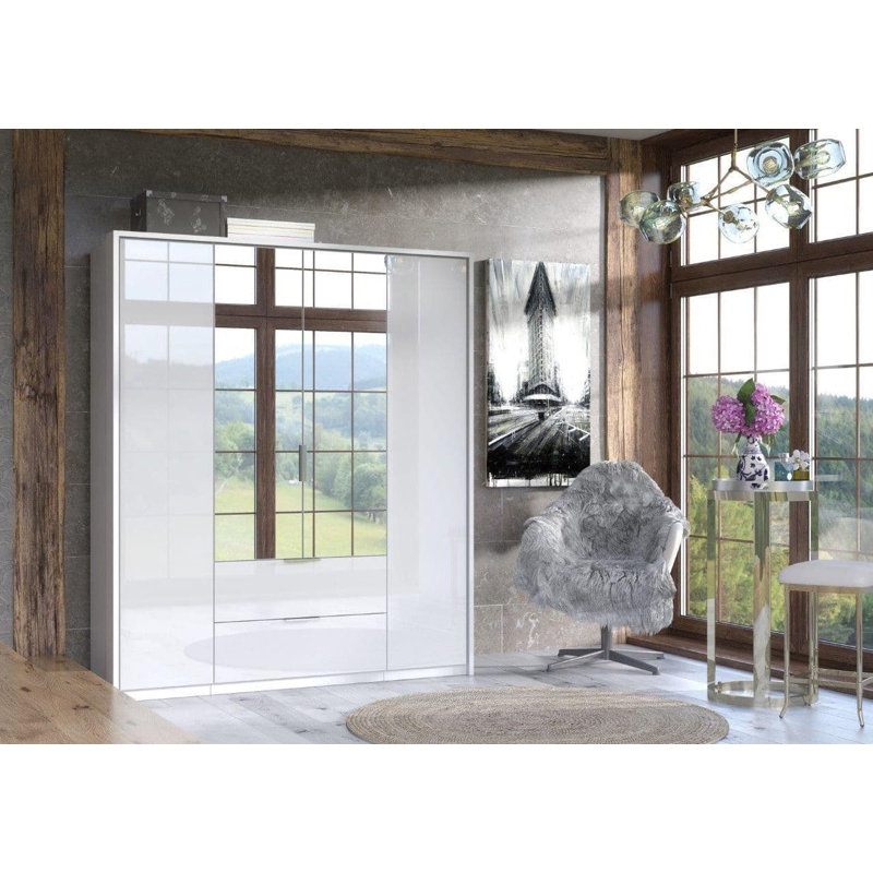 Lonne Manufactured Wood Wardrobe
