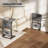 C Shaped End Table With Charging Station, Couch Side Table With Storage Bag, Height-Adjustable And Foldable TV Tray With 2 USB Ports And Outlets For Living Room, Bedroom, Gray-285949367