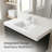 Integrated Engineered Quartz Basin Without Drain And Faucet
