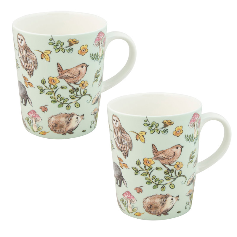 Tasse à café Forest, Brun, Hiboux des forêts