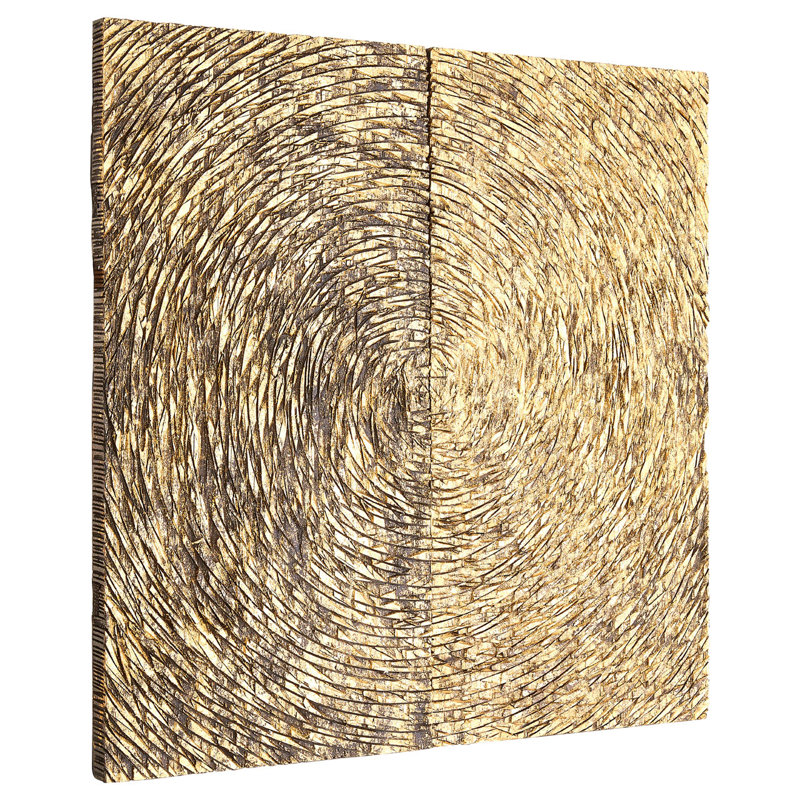 Abstract Wall Decor on Wood