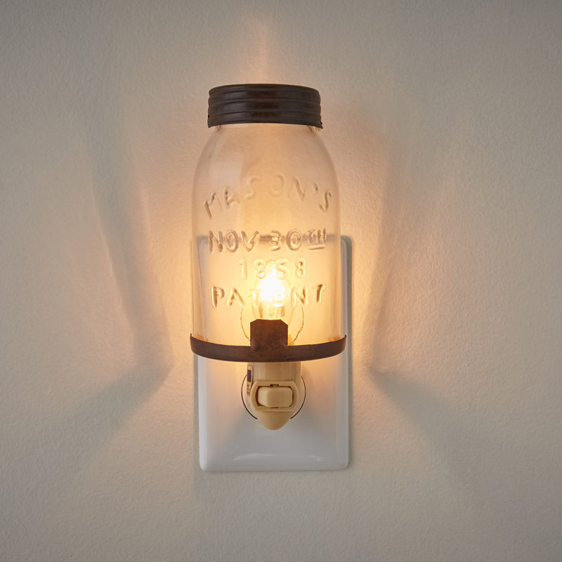 Veilleuse Mason Jar