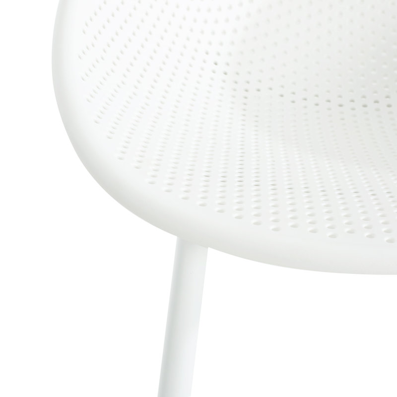 Tabouret de bar (ensemble de 2), Blanc