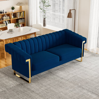Bexhill Velvet Sofa, Velvet Sofa, Modern Sofa, Accent Sofa