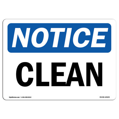 Clean Sign
