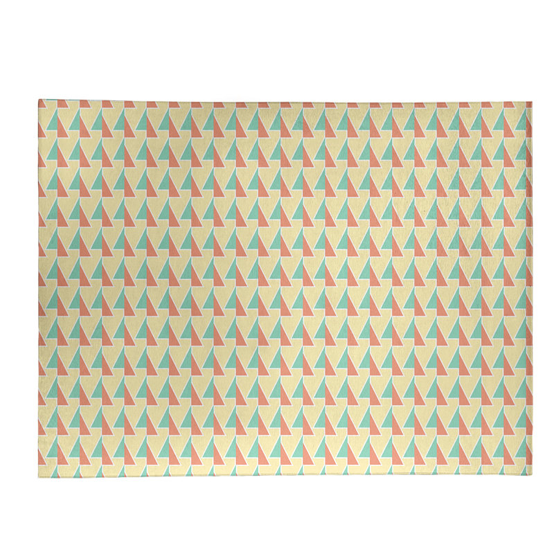 Chenille Geometric Indoor Rug, Rectangle 9' x 12'