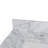 48 In. Carrara Marble Backsplash