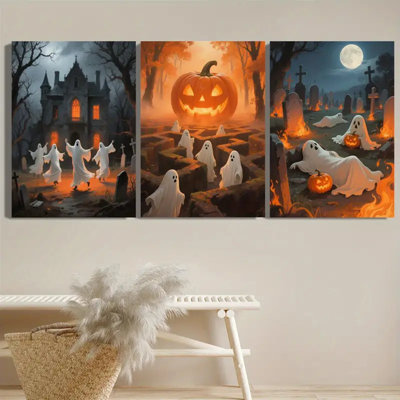 3 Piece Wrapped Canvas Painting