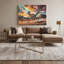 «Southwestern Animals» Roadrunner 47, art mural sur toile brune-207083700