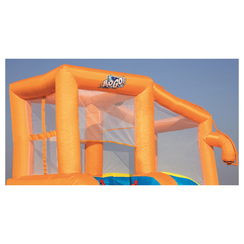 Parc aquatique gonflable de format géant Hurricane Tunnel Blast H2OGO!