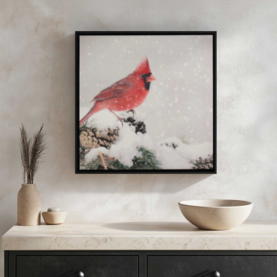 Winter Cardinal II by Lori Deiter Art Print