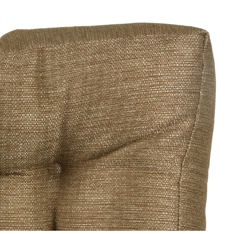 Non-Slip Square Extra Thick Floor Cushion, Gold