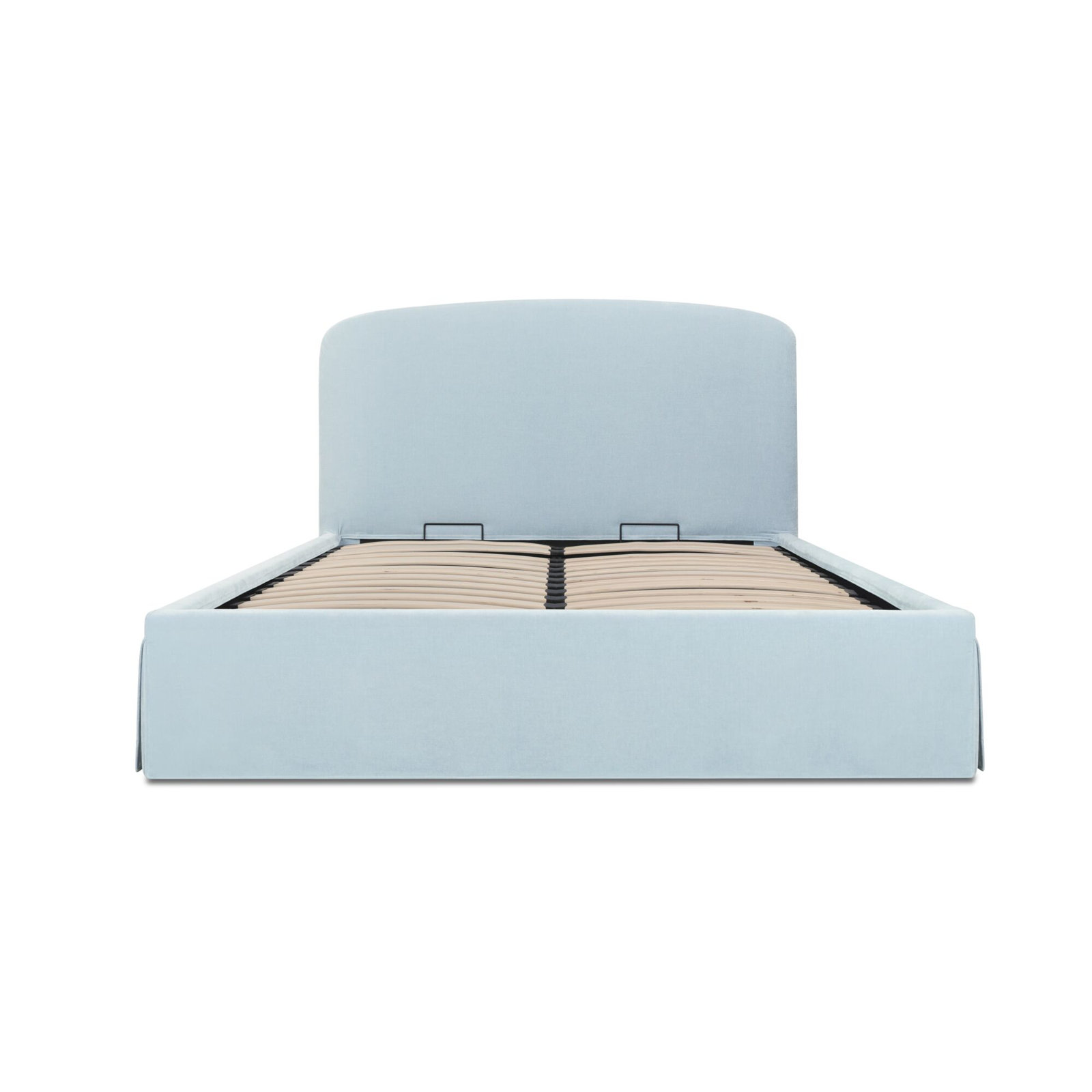 Windcrest Storage Platform Bed, Queen, Blue