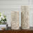 Uttermost Ripple Crest White Vases Set/2