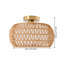 Rattan Semi Flush Mount