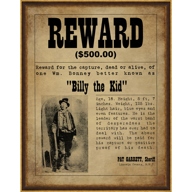 Billy The Kid Print