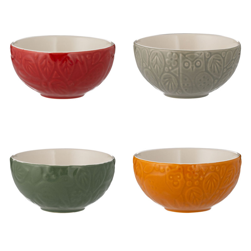 In The Forest Set Of 4 Mini Bowls