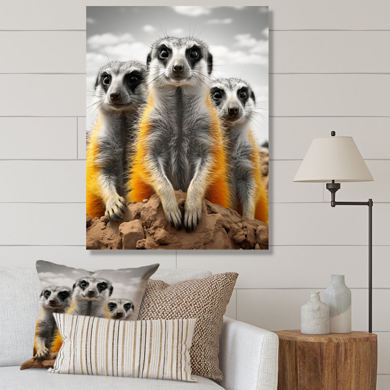 Reproduction sur toile Zikomo, H 20 po x l 12 po x P 1 po, Toile tendue