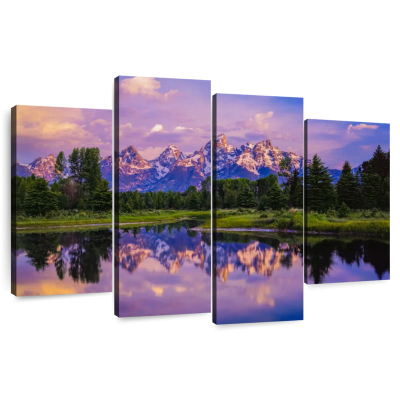Alvord Grand Teton Lake, H 22 po x l 36 po