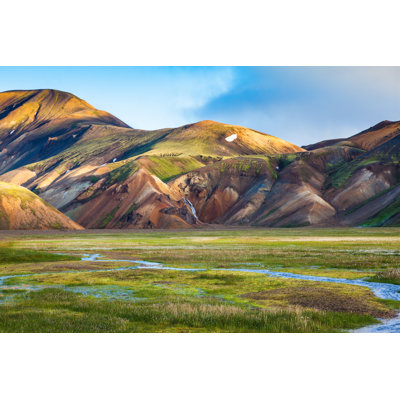 Landmannalaugar, Iceland - Wrapped Canvas Print